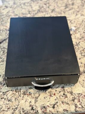 Keurig Black Coffee Pod Drawer Organizer